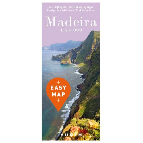 Kunth Verlag - Easy Map Madeira