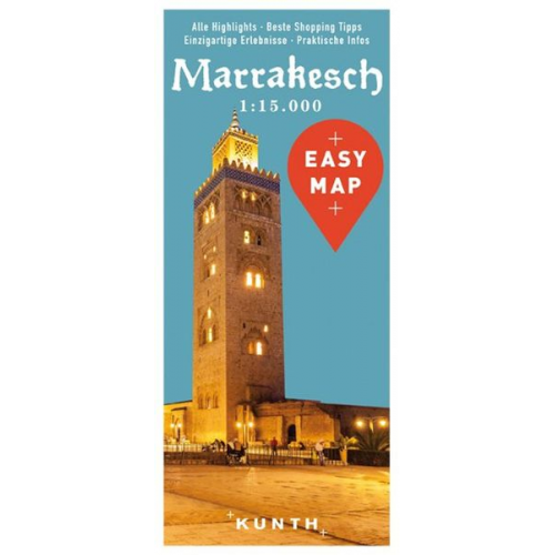Kunth Verlag - EASY MAP Marrakesch
