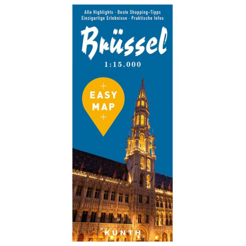 EASY MAP Brüssel 1:15.000