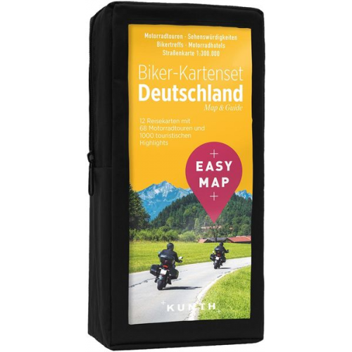 EASY MAP Biker-Kartenset Deutschland