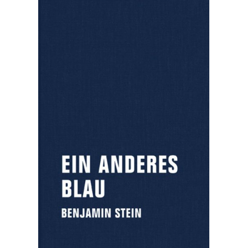 Benjamin Stein - Ein anderes Blau