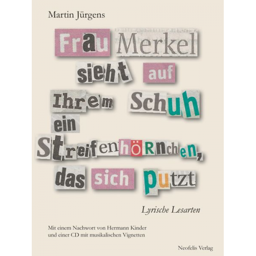 Martin Jürgens Hermann Kinder - Frau Merkel sieht auf ihrem Schuh ein Streifenhörnchen, das sich putzt