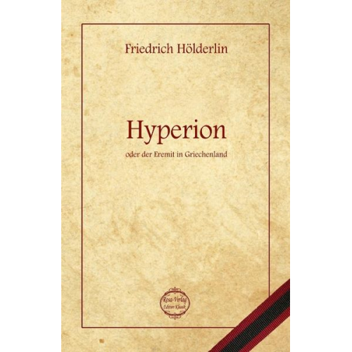 Friedrich Hölderlin - Hyperion