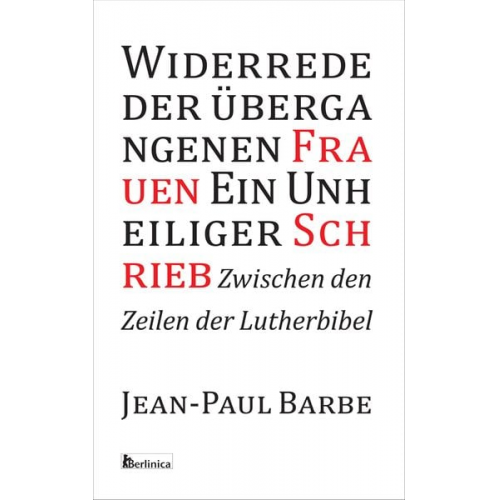 Barbe Jean-Paul - Ein Unheiliger Schrieb