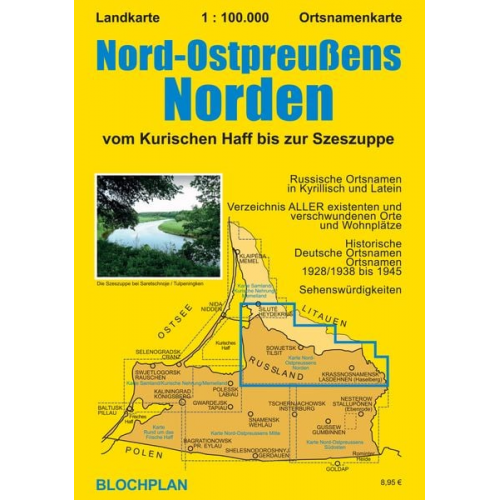 Dirk Bloch - Nord-Ostpreußens Norden 1 : 100 000