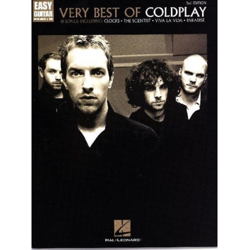 Coldplay Chris Martin - Very Best Of Coldplay, 2nd Edition (Easy Guitar)