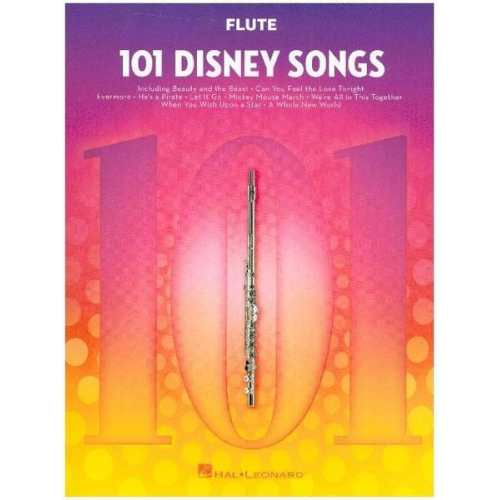 Hal Leonard Publishing Corporation (COR) - 101 Disney Songs for Flute