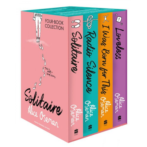 Alice Oseman - Alice Oseman Four-Book Collection Box Set (Solitaire, Radio Silence, I Was Born For This, Loveless)