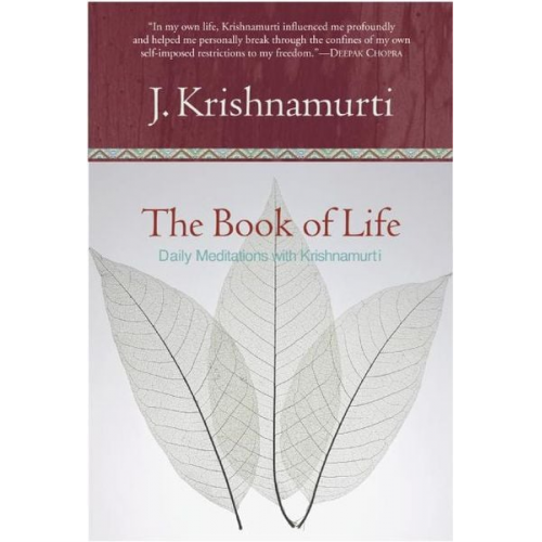 Jiddu Krishnamurti - The Book of Life