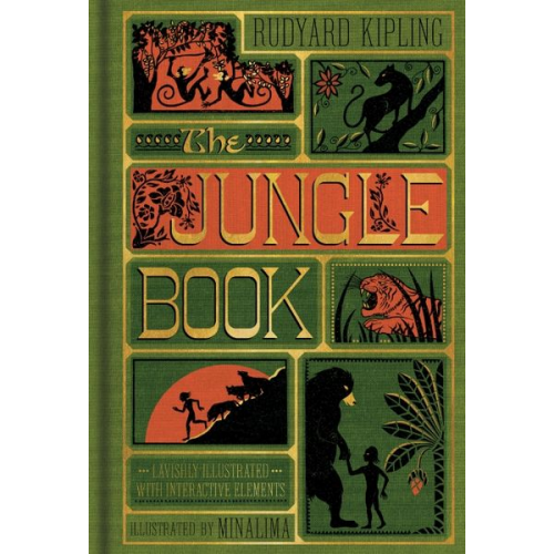 Rudyard Kipling - The Jungle Book (MinaLima Edition) (Illustrated with Interactive Elements)