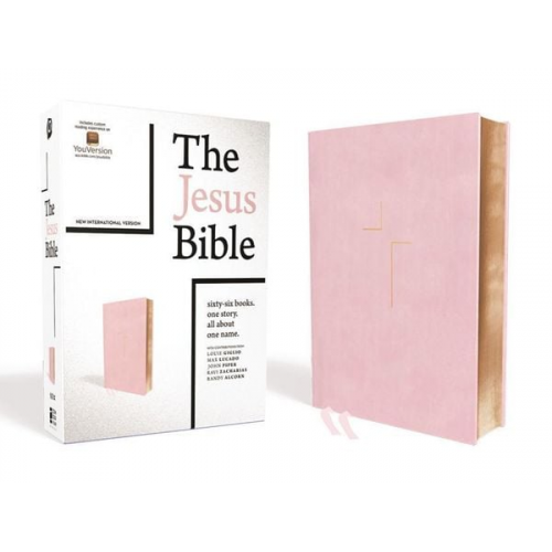 Zondervan - The Jesus Bible, NIV Edition, Imitation Leather, Pink