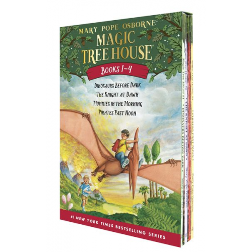 Mary Pope Osborne - Magic Tree House Books 1-4 Boxed Set