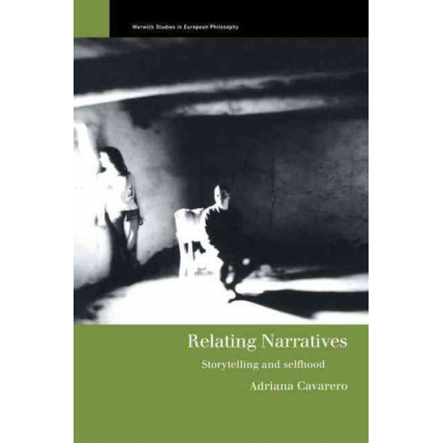 Adriana Cavarero - Relating Narratives