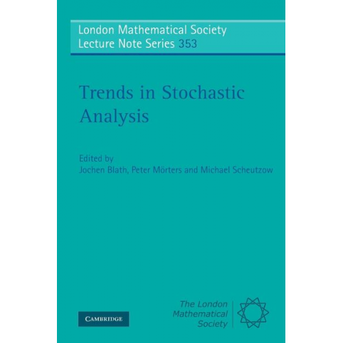 Jochen (Technische Universitat Berlin) Moer Blath - Trends in Stochastic Analysis