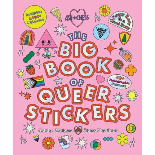 Ashley Molesso Chess Needham - The Big Book of Queer Stickers