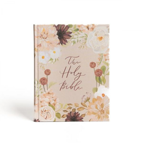 CSB Bibles by Holman - CSB Notetaking Bible, Large Print Hosanna Revival Edition, Blush Cloth Over Board