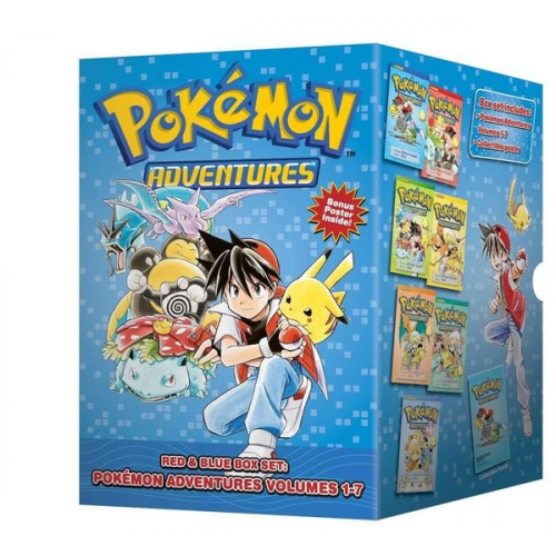 Hidenori Kusaka - Pokemon Adventures Red & Blue Box Set