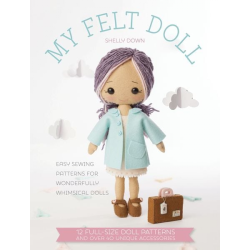 Shelly Down - My Felt Doll