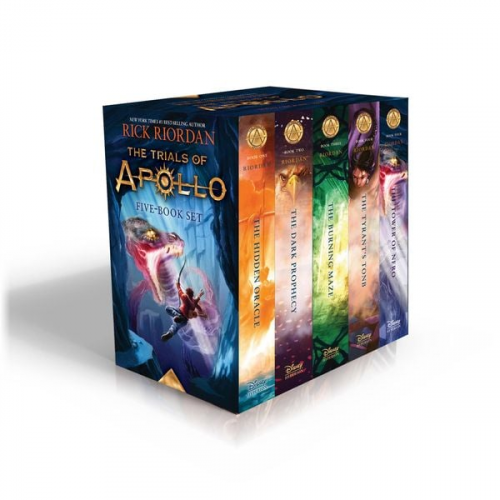 Rick Riordan - Trials of Apollo, the 5book Hardcover Boxed Set