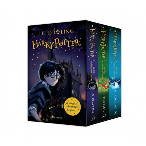 J. K. Rowling - Harry Potter 1-3 Box Set: A Magical Adventure Begins