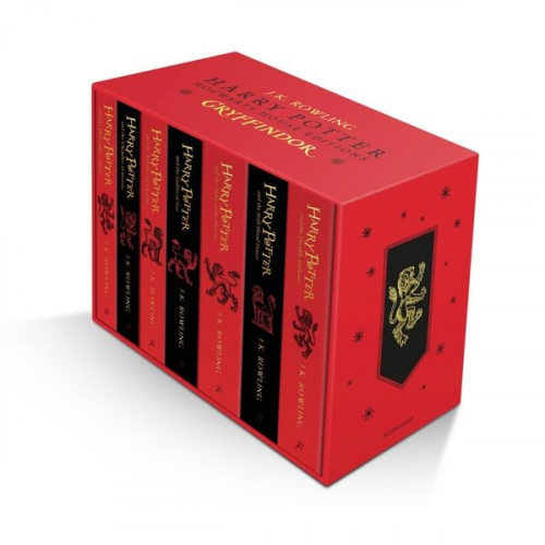 J. K. Rowling - Harry Potter Gryffindor House Editions Paperback Box Set