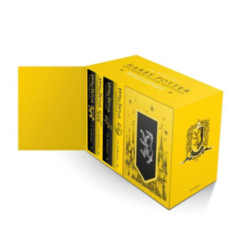 J. K. Rowling - Harry Potter Hufflepuff House Editions Hardback Box Set