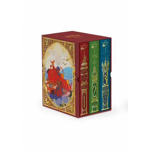 J. K. Rowling - Harry Potter 1-3 Box Set: MinaLima Edition