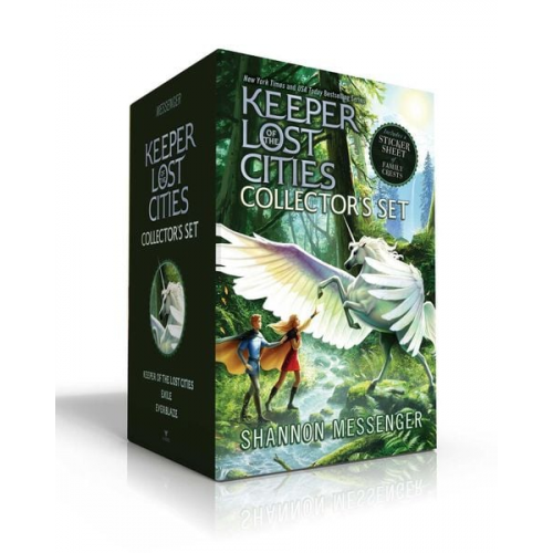 Shannon Messenger - Keeper of the Lost Cities Collector's Set (Includes a Sticker Sheet of Family Crests) (Boxed Set)