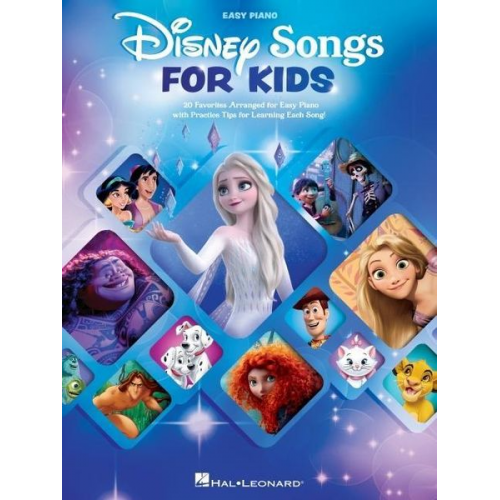 Hal Leonard Publishing Corporation (COR) - Disney Songs for Kids - Easy Piano Songbook