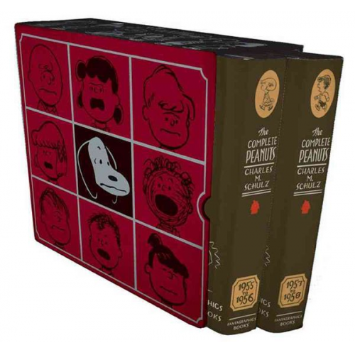 Charles M. Schulz - The Complete Peanuts 1955-1958: Gift Box Set - Hardcover