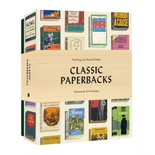 Richard Baker - Classic Paperbacks Notecards and Envelopes