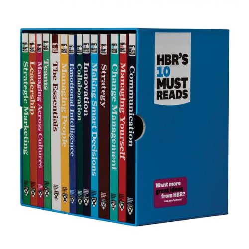 Harvard Business Review Daniel Goleman Peter F. Drucker Clayton M. Christensen Michael E. Porter - Hbr's 10 Must Reads Ultimate Boxed Set (14 Books)