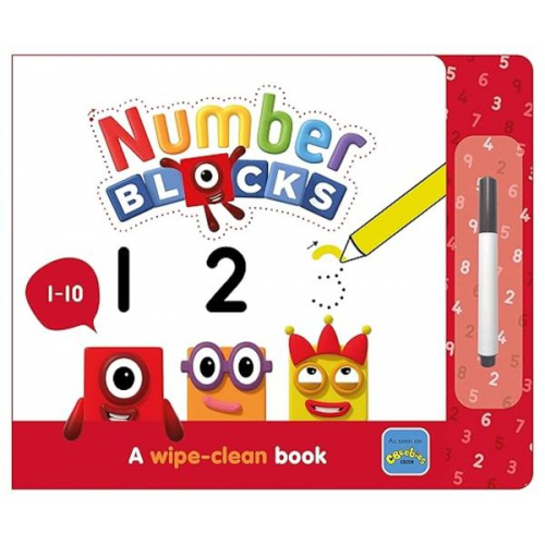 Numberblocks - Numberblocks 1-10: A Wipe-Clean Book