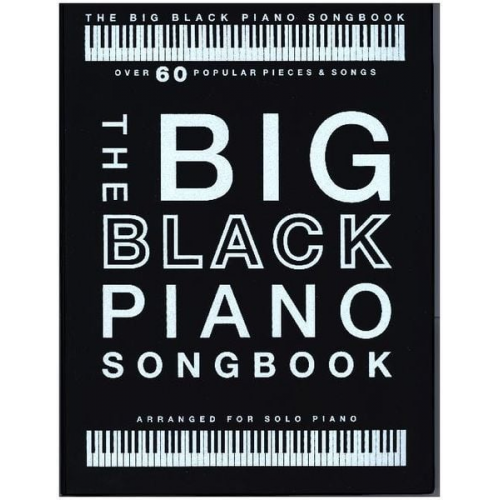 Leon Hal Leonard Publishing Corporation - The Big Black Piano Songbook