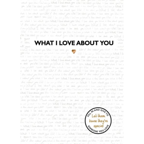 Studio Press - What I Love About You