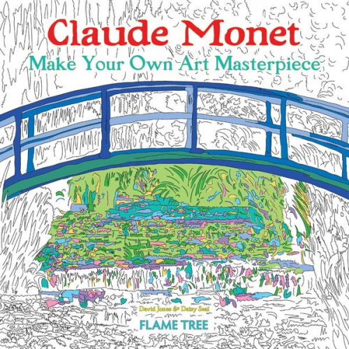 Daisy Seal - Claude Monet (Art Colouring Book): Make Your Own Art Masterpiece