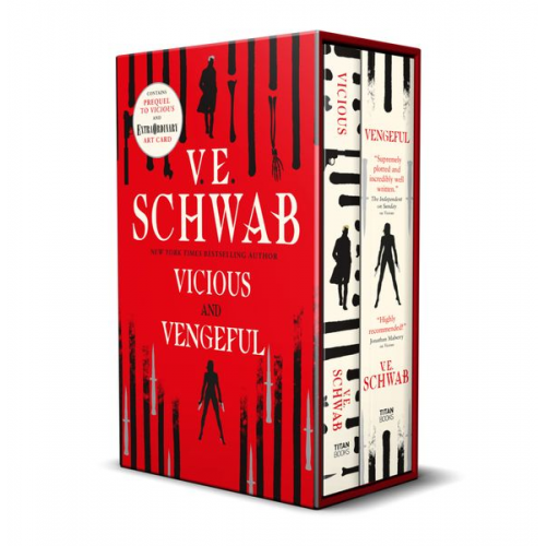 V. E. Schwab - Vicious and Vengeful Slipcase