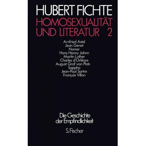 Hubert Fichte - Homosexualität und Literatur 2