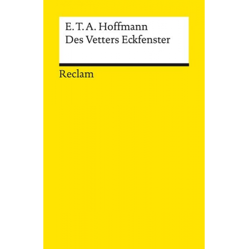 E.T.A. Hoffmann - Des Vetters Eckfenster