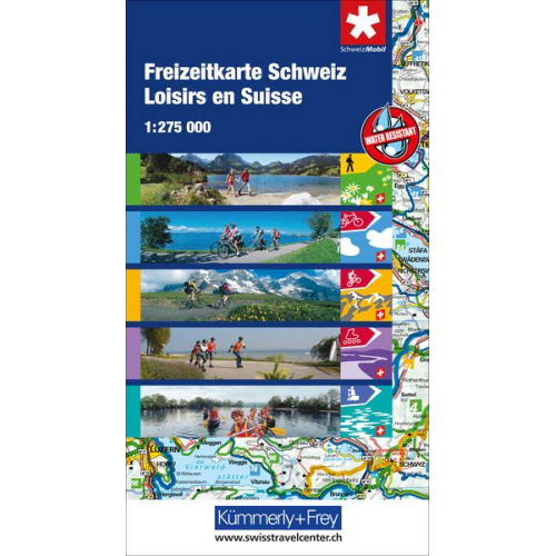 KuF Schweiz Freizeitkarte