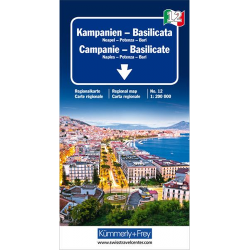 KuF Italien Regionalkarte 12 Campanien - Basilicata