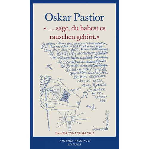 Oskar Pastior - "...sage, du habest es rauschen gehört"