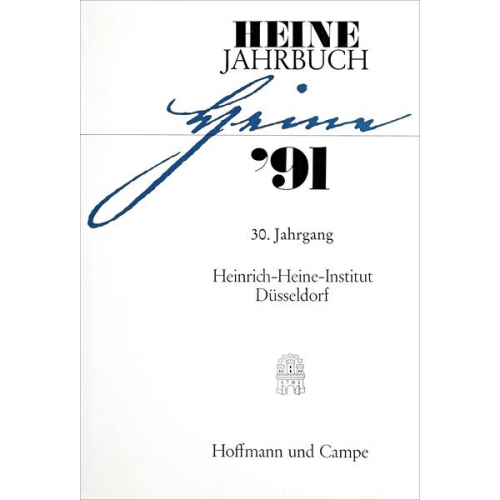 Eberhard Galley Joseph A. Kruse - Heine-Jahrbuch 1991