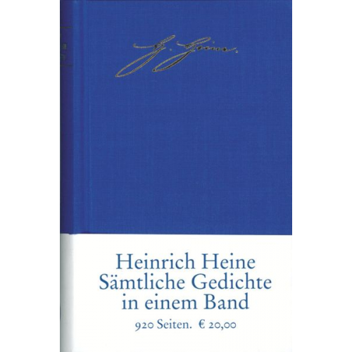 Heinrich Heine - Sämtliche Gedichte in zeitlicher Folge