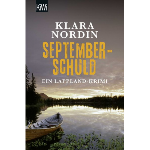 Klara Nordin - Septemberschuld / Lappland-Krimi Band 2