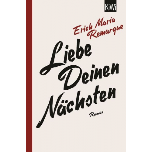 Erich Maria Remarque - Liebe deinen Nächsten