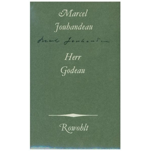 Marcel Jouhandeau - Herr Godeau