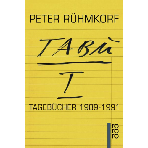 Peter Rühmkorf - Tabu I