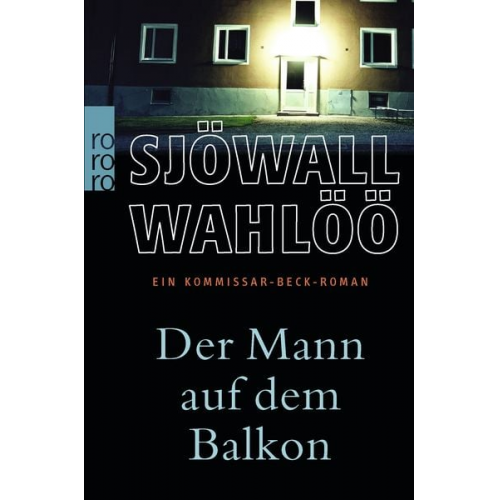 Maj Sjöwall Per Wahlöö - Der Mann auf dem Balkon: Ein Kommissar-Beck-Roman