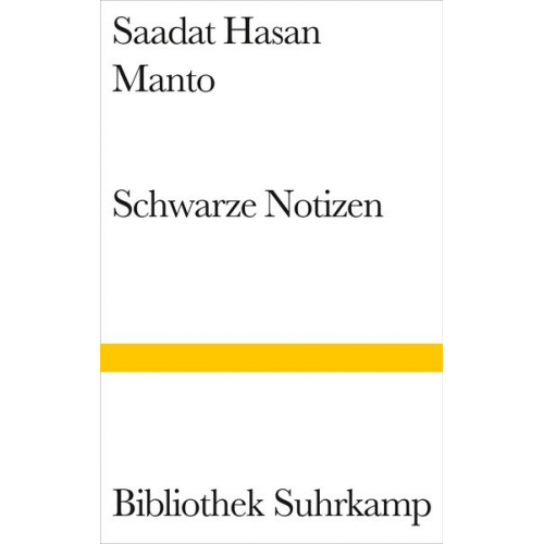 Saadat Hassan Manto - Schwarze Notizen